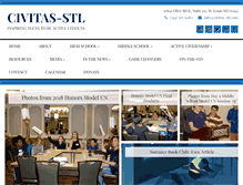 Tablet Screenshot of civitas-stl.com